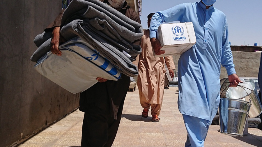 UNHCR’s emergency programme provides lifesaving assistance to people displaced due to conflict in Afghanistan. © UNHCR 