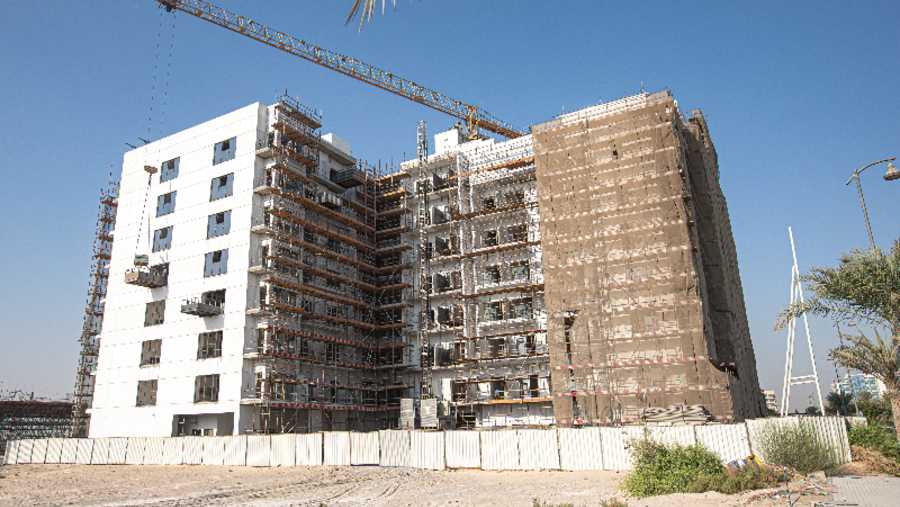 Azizi Developments’ Berton in Al Furjan Reaches 80% Construction Completion 