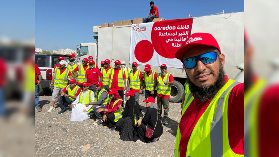 Ooredoo Supports the Recovery of Cyclone Shaheen Through Various Initiatives  
