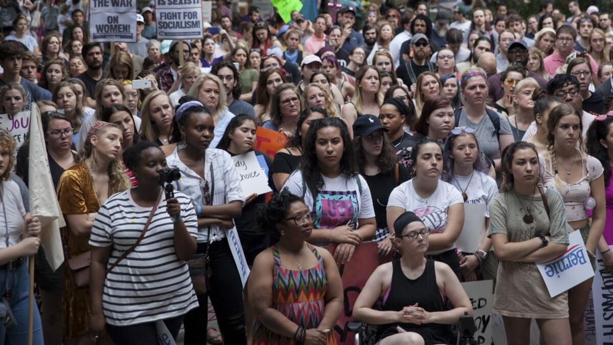 The state of Alabama passed a near-total abortion ban on May 14, 2019, one of the nation's most restrictive bans on abortions in decades. Seth HERALD / AFP
