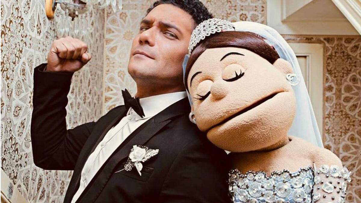 Sayidaty magazine did a post marriage interview with Abla Fahita and Asser Yassin Source asser yassin Instagram