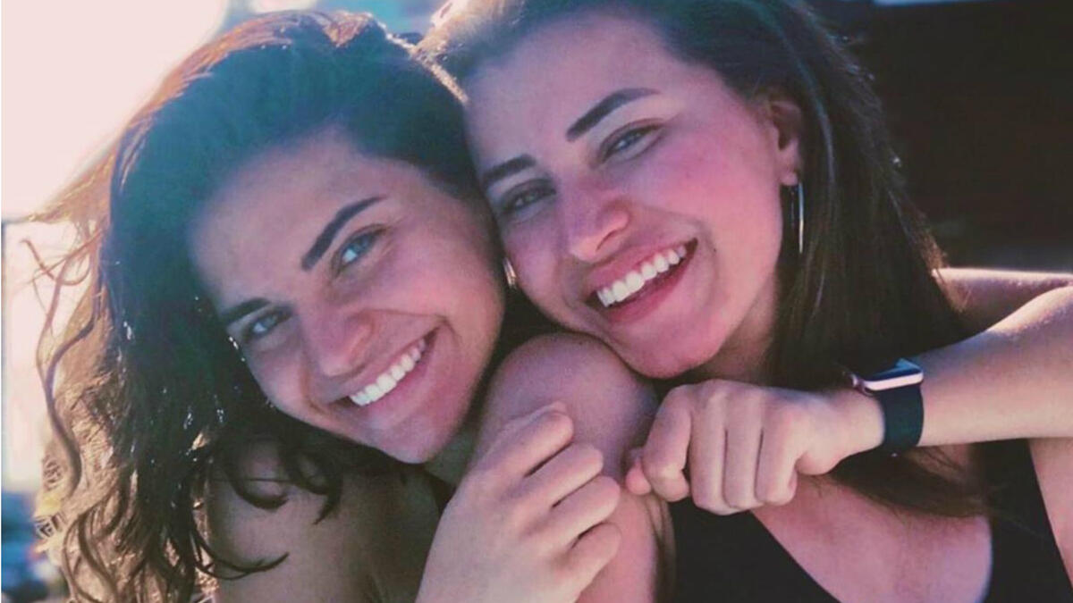 Sara Al Shami and a friend Source Instagram