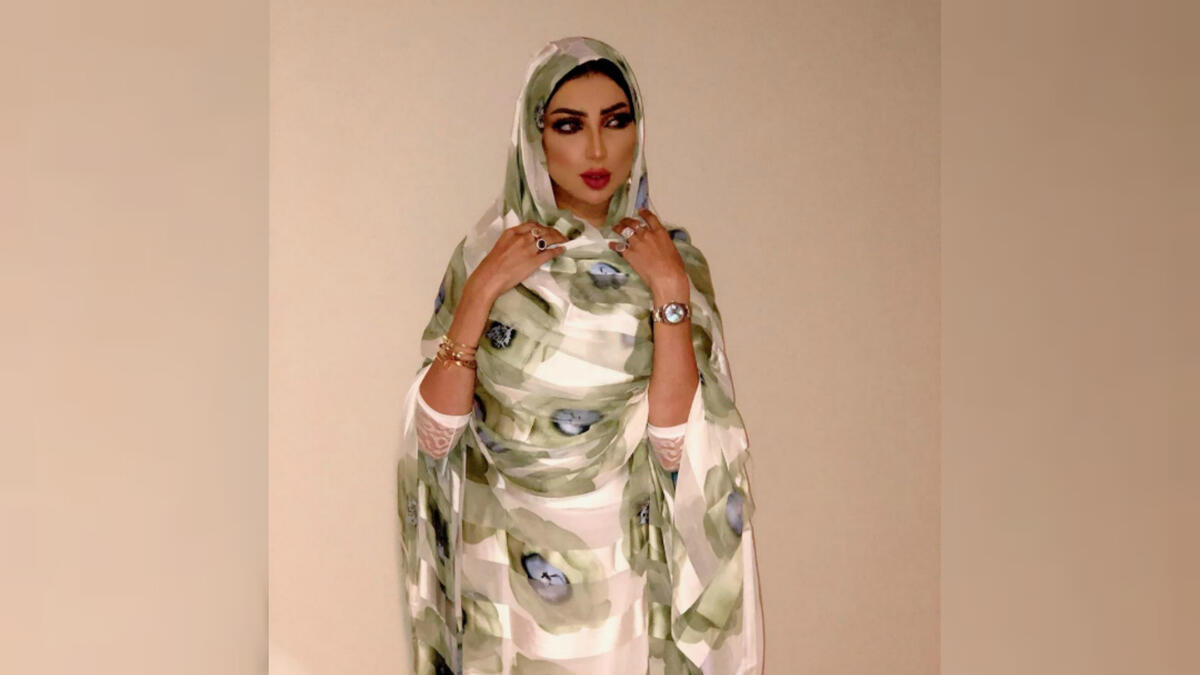 The Moroccan singer appeared in an attractive outfit in multiple pictures and videos on her Instagram account Source dunia batma Instagram