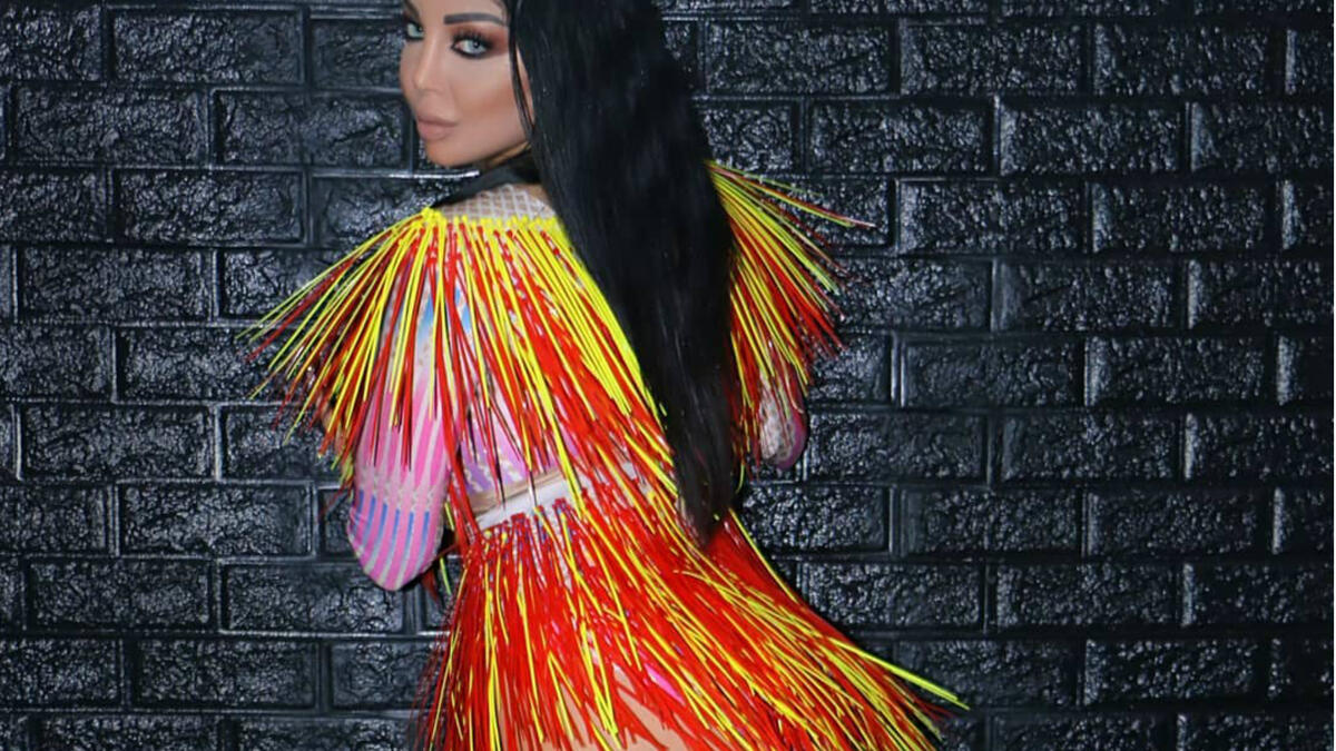 Rola describes herself as the Queen of Seduction Source rola yammout official Instagram