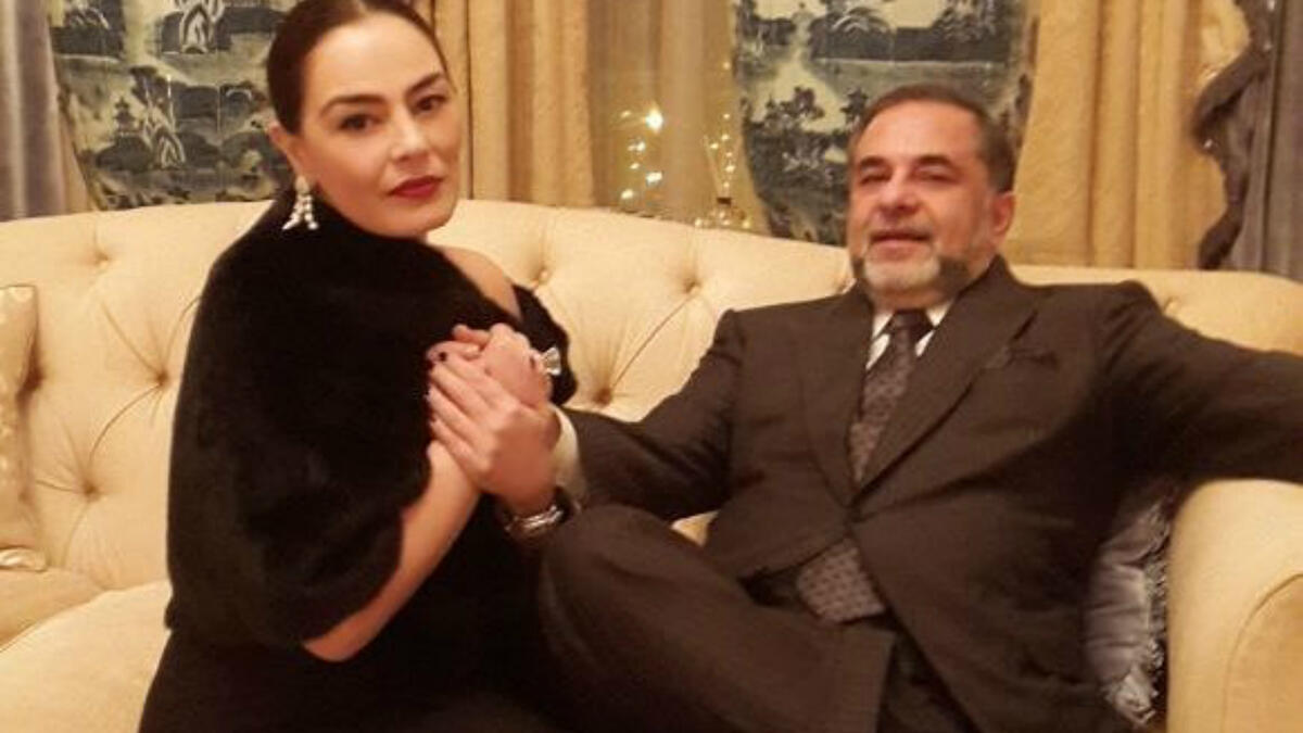 Sherihan announced her marriage to Alaa Al-Khawaja after giving birth to her daughter Loloa Source sherihanofficial Instagram
