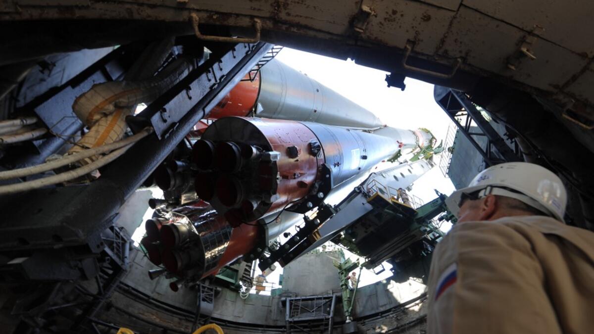 The launch of the mission of members of the International Space Station (ISS) crew US astronaut Jessica Meir, Russia's cosmonaut Oleg Skripochka and United Arab Emirates's astronaut Hazzaa Ali Almansoori is scheduled on 25 September. Maxim SHIPENKOV / POOL / AFP