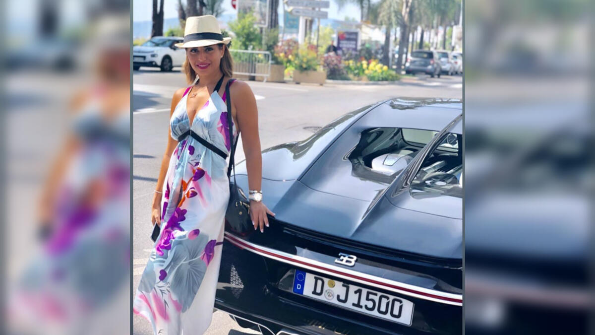 Menna in Cannes Source @manoushafadali instagram