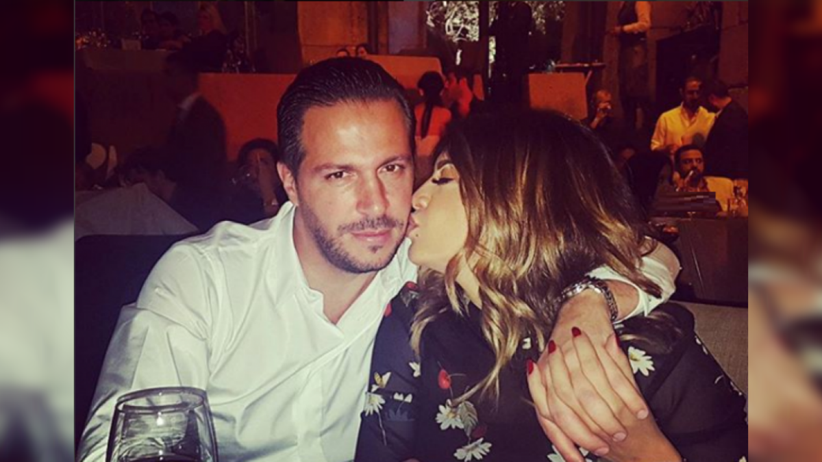 Amal Bouchoucha and Husband Walid Awada