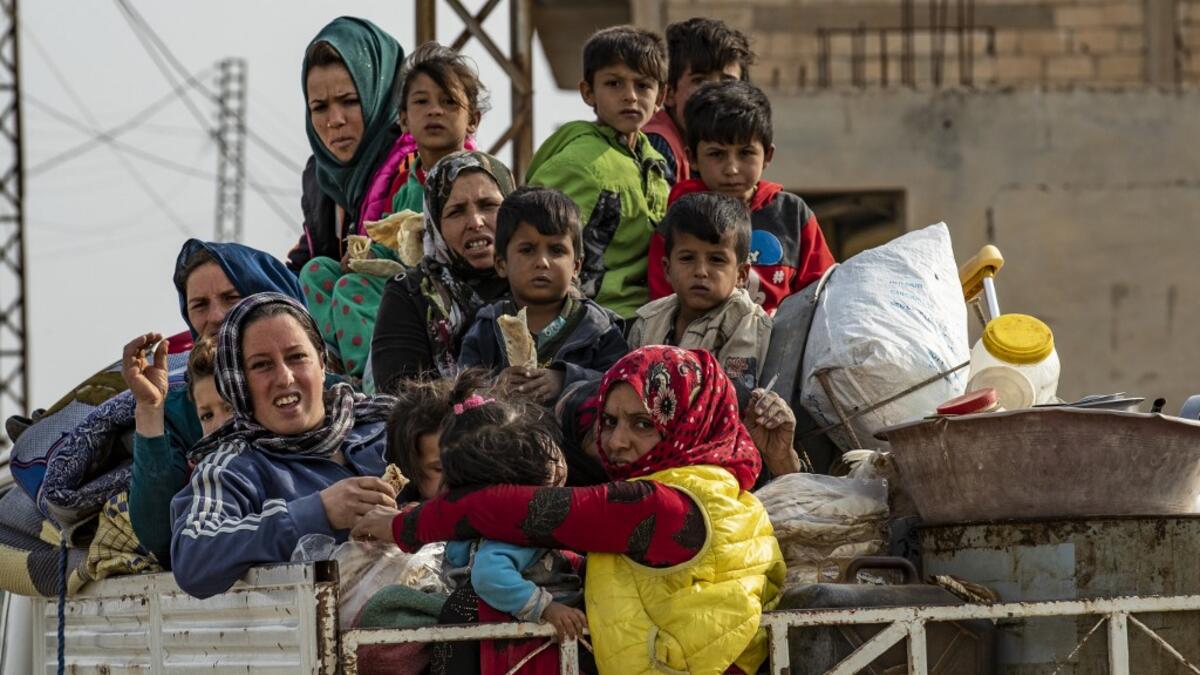 Turkey's President Recep Tayyip Erdogan fired off a fresh warning today to "crush" Kurdish forces as both sides traded accusations of violating a US-brokered truce deal in northeastern Syria. Delil SOULEIMAN / AFP