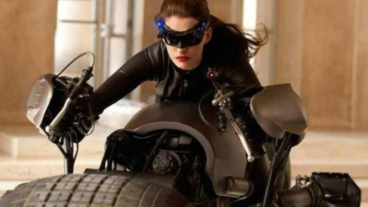 Anne Hathaway played Catwoman in the 2012 film The Dark Knight Rises