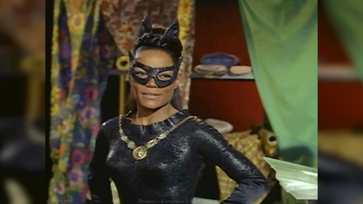 Eartha Kitt played Catwoman in the third season of Batman 1967
