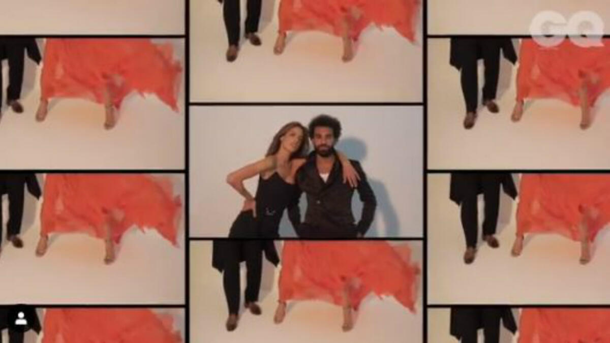 GQ’s Man of The Year 2019 Mohamed Salah With Brazilian Model Alessandra Ambrosio