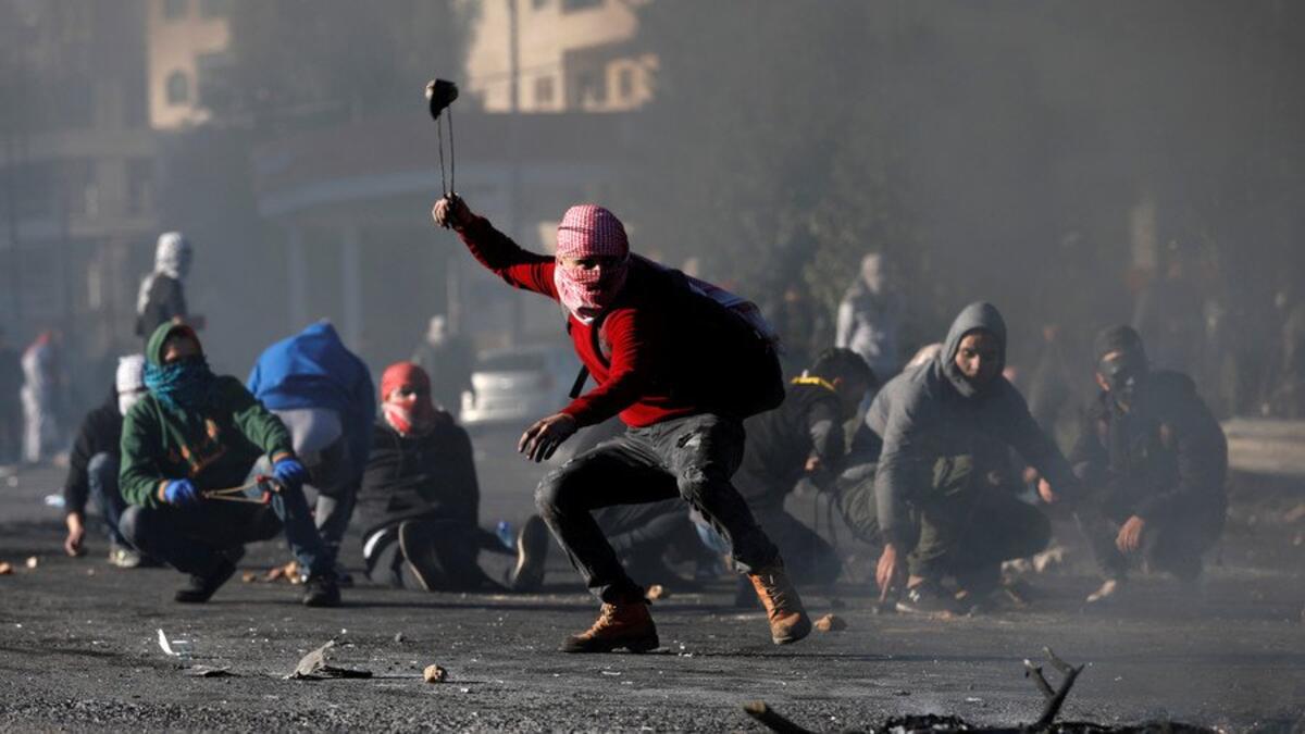 Dozens Injured at Palestinian Protest Over U.S. Shift on Illegal Settlements (Twitter)