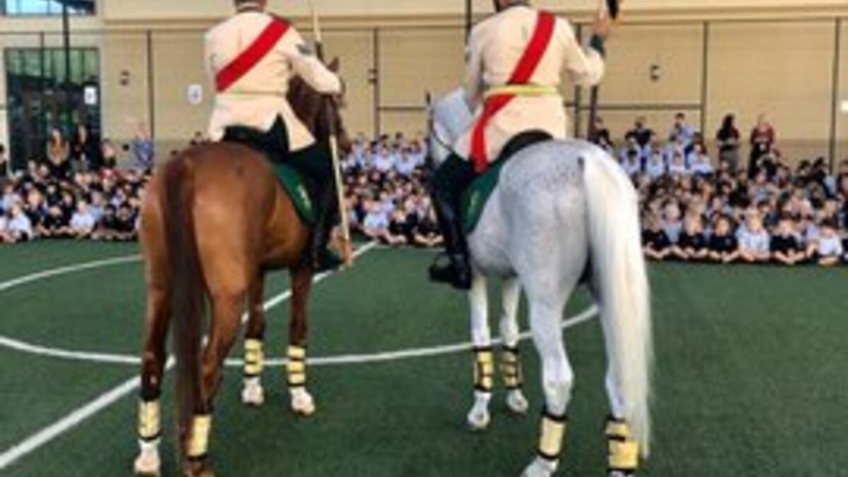 UAE's 48th National Day celebrations. (Twitter)