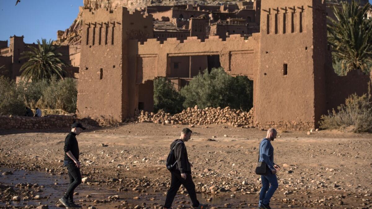 The fortified city at the foot of the majestic Atlas mountains enchanted global audiences in the epic HBO series and also served as a dusty backdrop in Ridley Scott's swords-and-sandals epic "Gladiator". FADEL SENNA / AFP