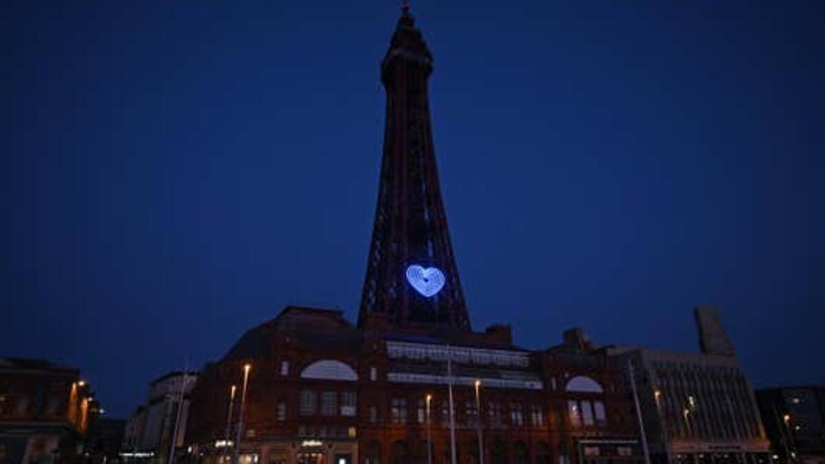 The Blackpool Tower (AFP via Getty Images)