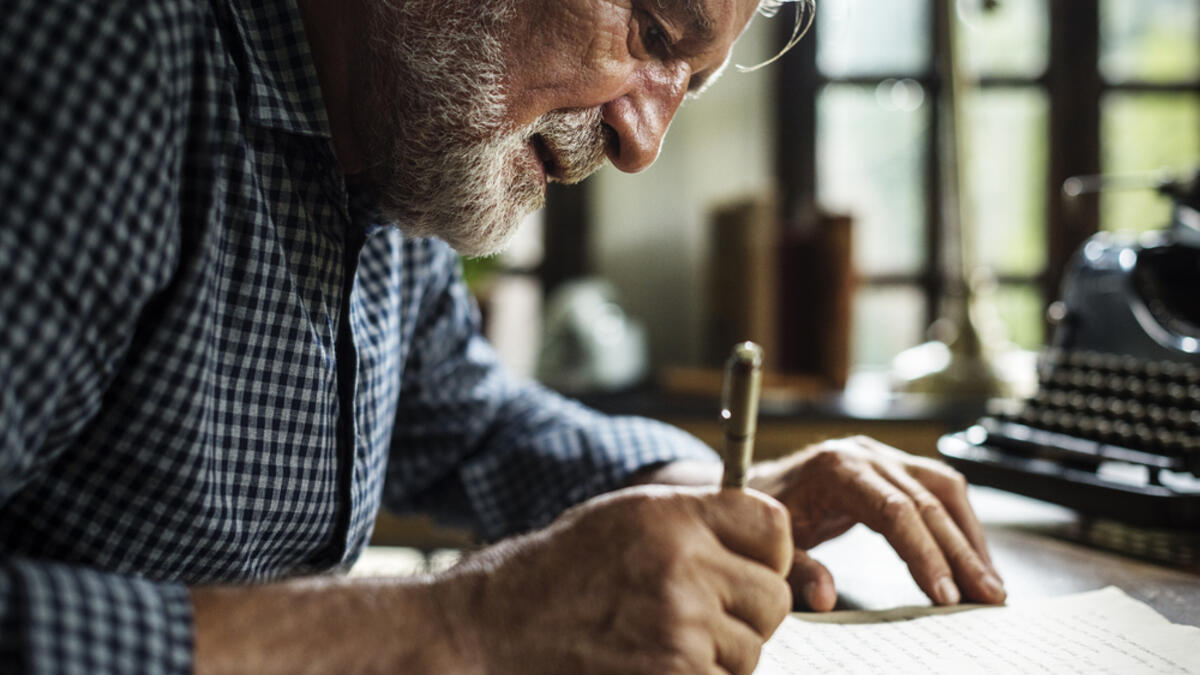 Write, journal! The COVID-19 pandemic has a lot of people saying we’re living in an unprecedented time. Write about it (Shutterstock)