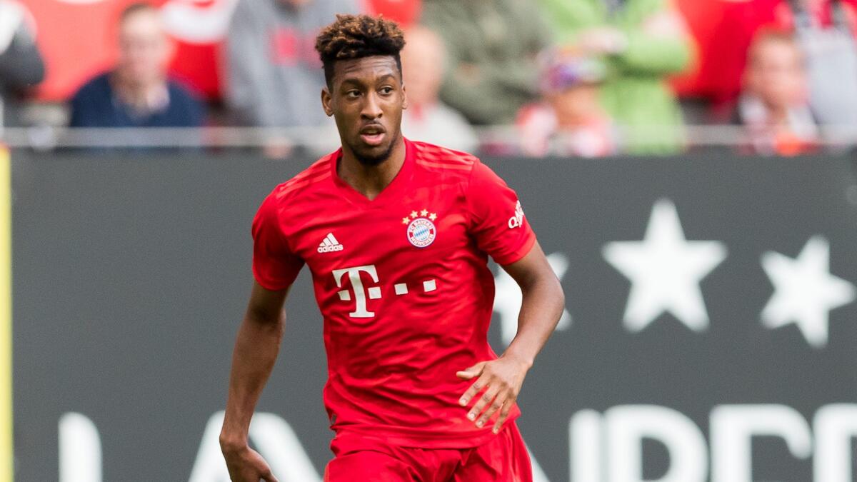 8- جناح بايرن ميونيخ كينغزلي كومان (35 كم/ساعة)