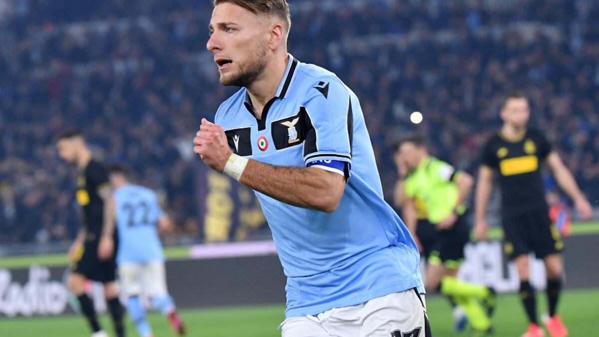 تشيرو إيموبيلي (لاتسيو): ساهم بـ 34 هدفاً سجل منها 27 وصنع 7 أهداف أخرى