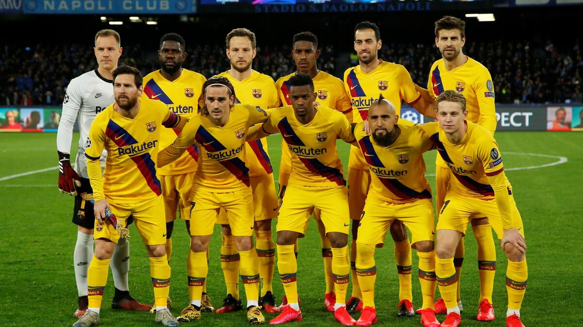 4- برشلونة (852.7 مليون يورو)