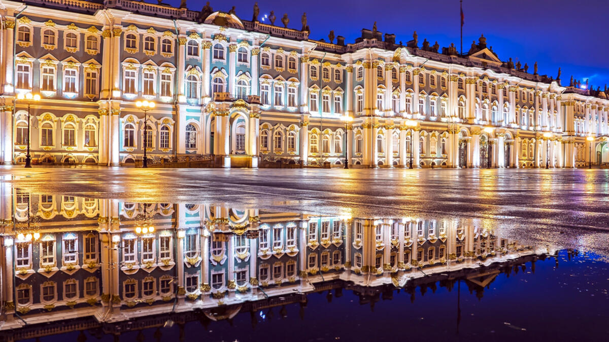 Hermitage on Palace Square, St. Petersburg  (Shutterstock)