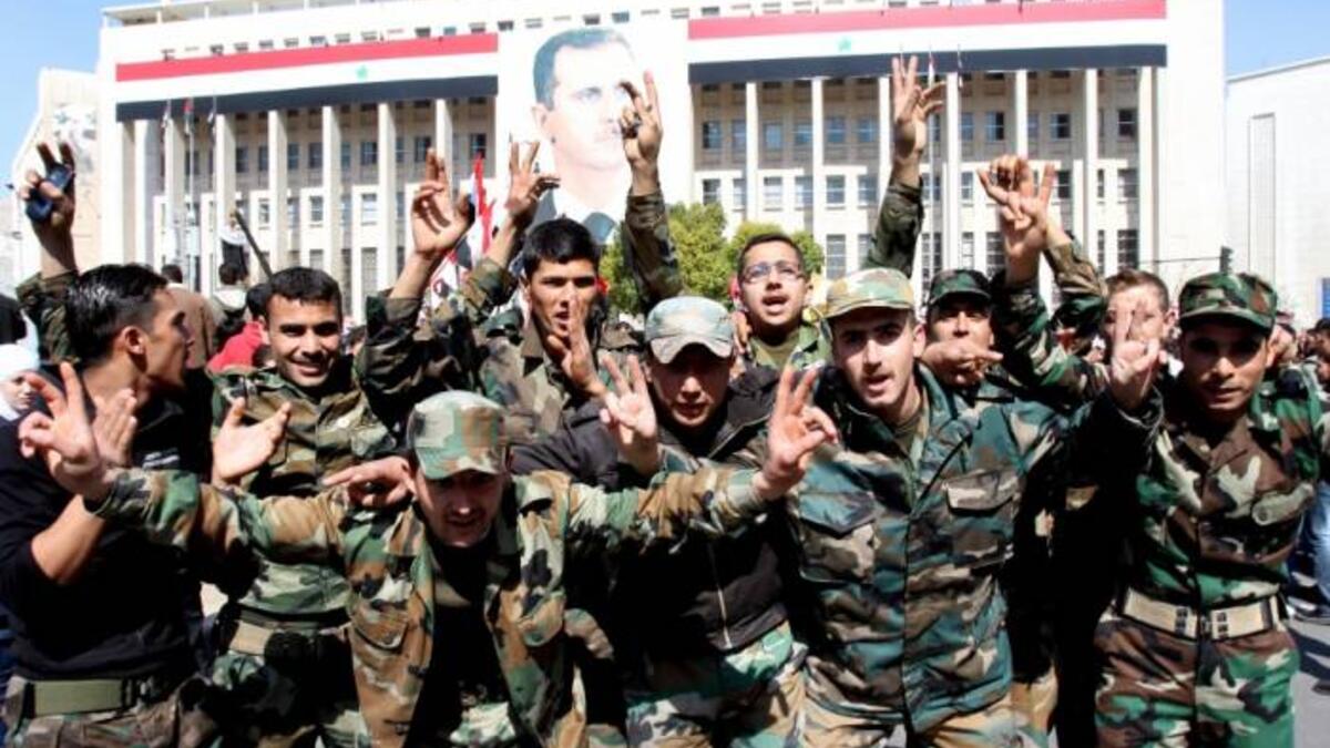 الفرقة الرابعة للجيش العربي السوري.