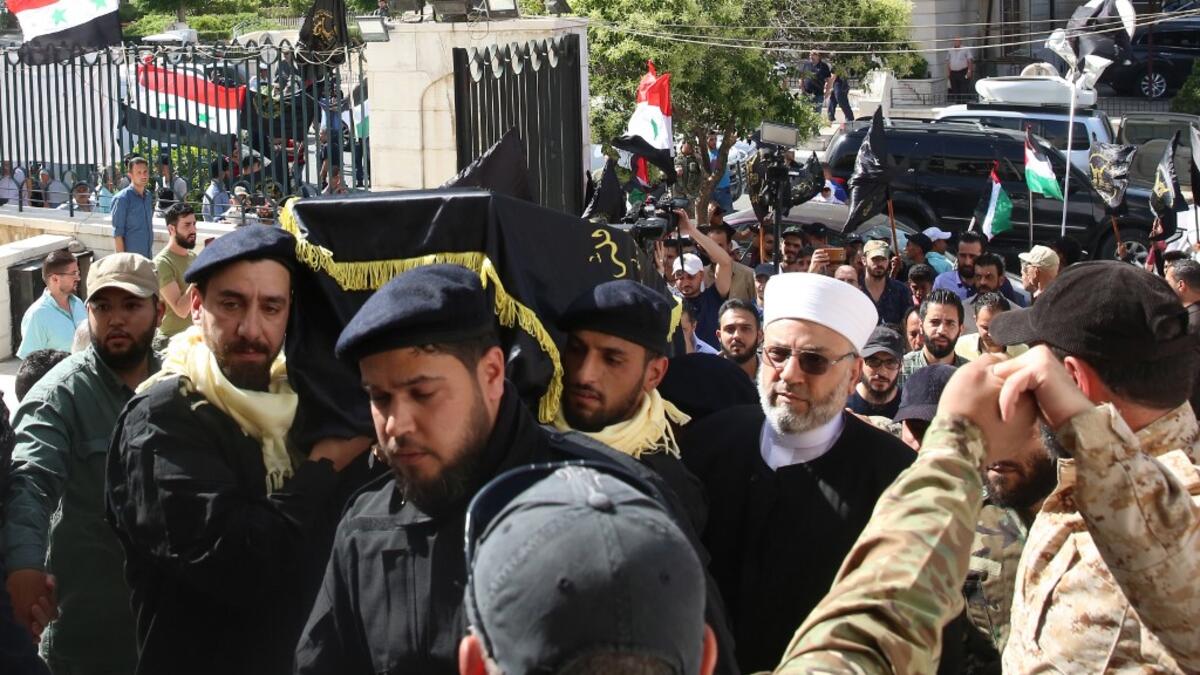 The 62-year-old died in a Beirut hospital before his body was transported to neighbouring Syria, a Palestinian source said. Shalah led Iran-backed Islamic Jihad from 1995 until 2018 when he was replaced by his deputy Ziad al-Nakhala. STR / AFP