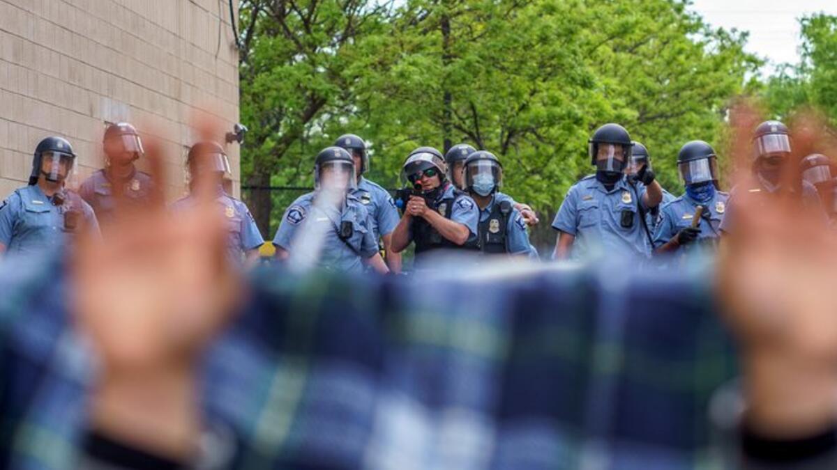 Protests Over The Death of George in Poland  (Twitter)