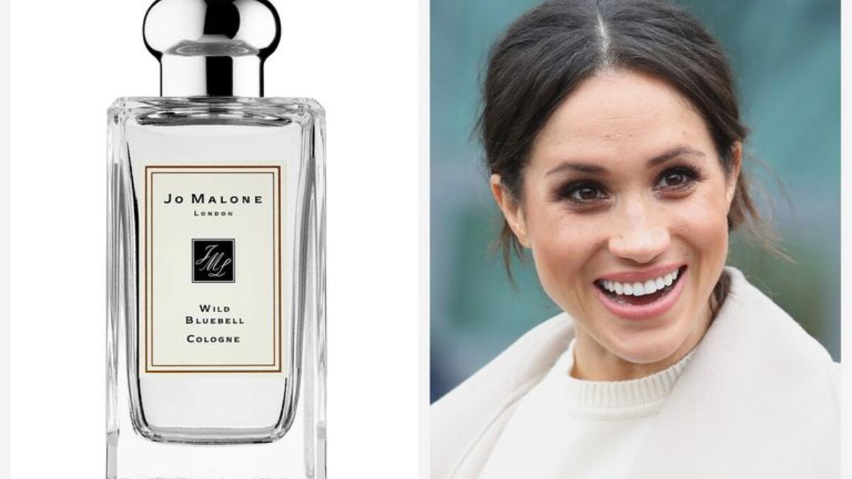 ميغان ماركل: في مقابلة مع Express، أوضحت الممثلة الأمريكية وزوجة الأمير هاري أنها تحب العطر كثيرًا لدرجة أنها تمتلك ثلاثة أنواع تتناوب بينها، بما في ذلك Wild Bluebell من Jo Malone London.