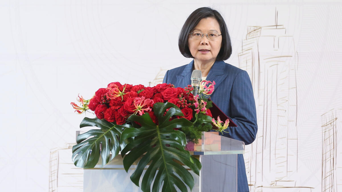 Tsai Ing-wen,President of the Taiwan  (Shutterstock)