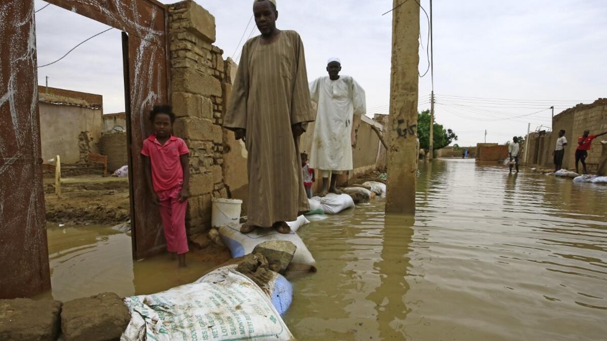 Sudan on September 5 declared the imposition of a three-month state of emergency nationwide after record-breaking torrential floods caused by more than a month heavy rains left dozens dead and 100,000 damaged properties in their wake, in one of the worst natural disasters in decades, according to state news agency SUNA. ASHRAF SHAZLY / AFP