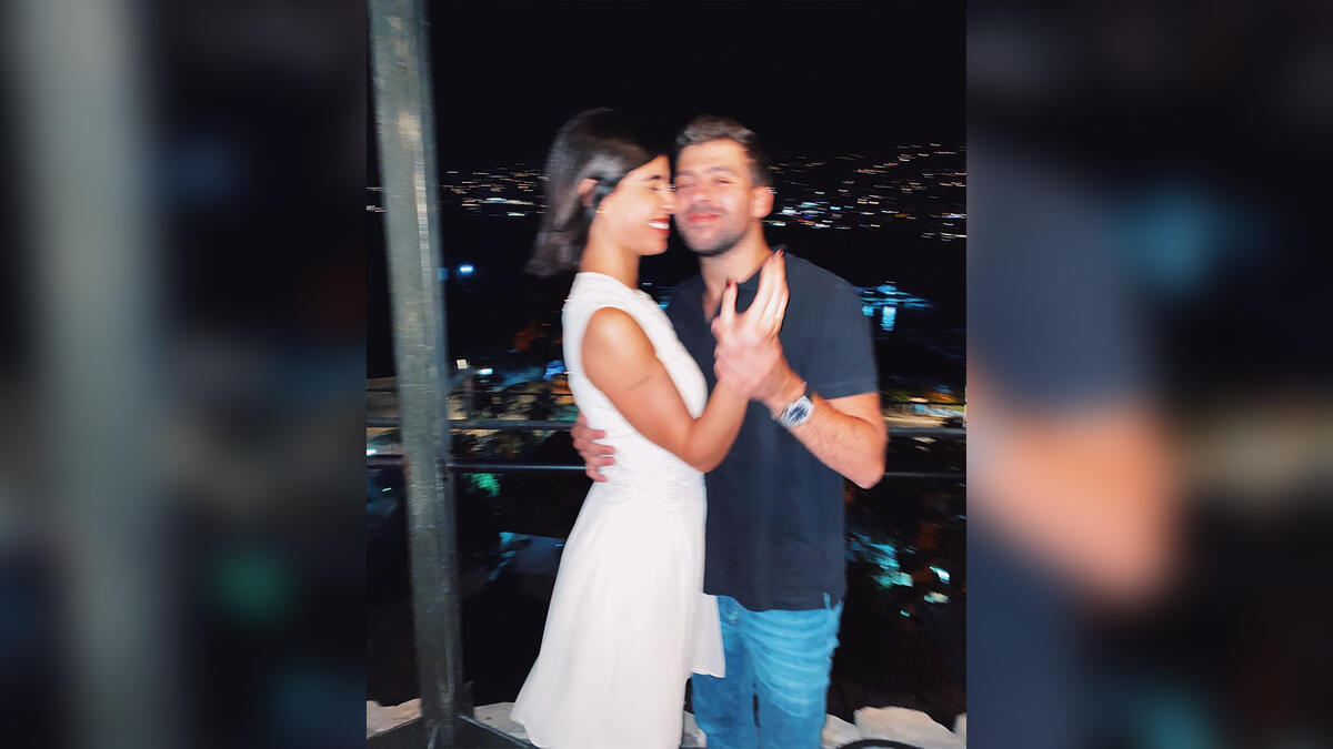 Zeina Makki and Nabil Khoury