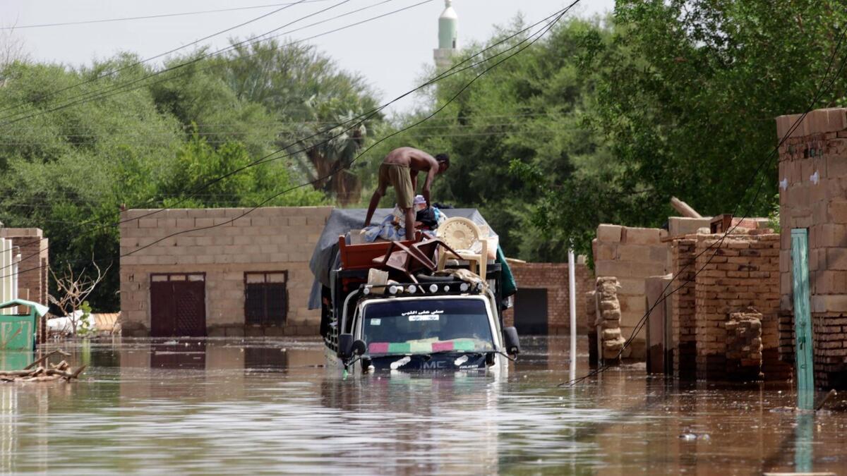 Sudan suffers devastating flood as Nile rises to highest level in over a century. Twitter