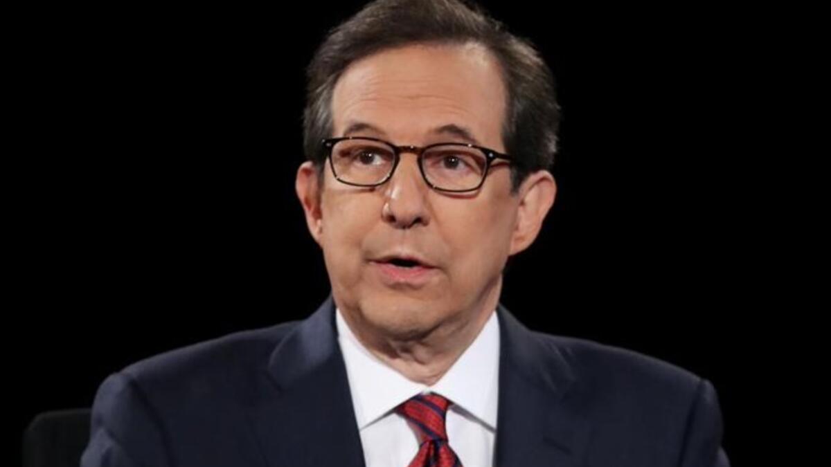 Chris Wallace is about the best moderator we'll get whatever oddities and outrages occur during the rest of Tuesday's first general election debate between President Trump and Democratic nominee Joe Biden, (Twitter)