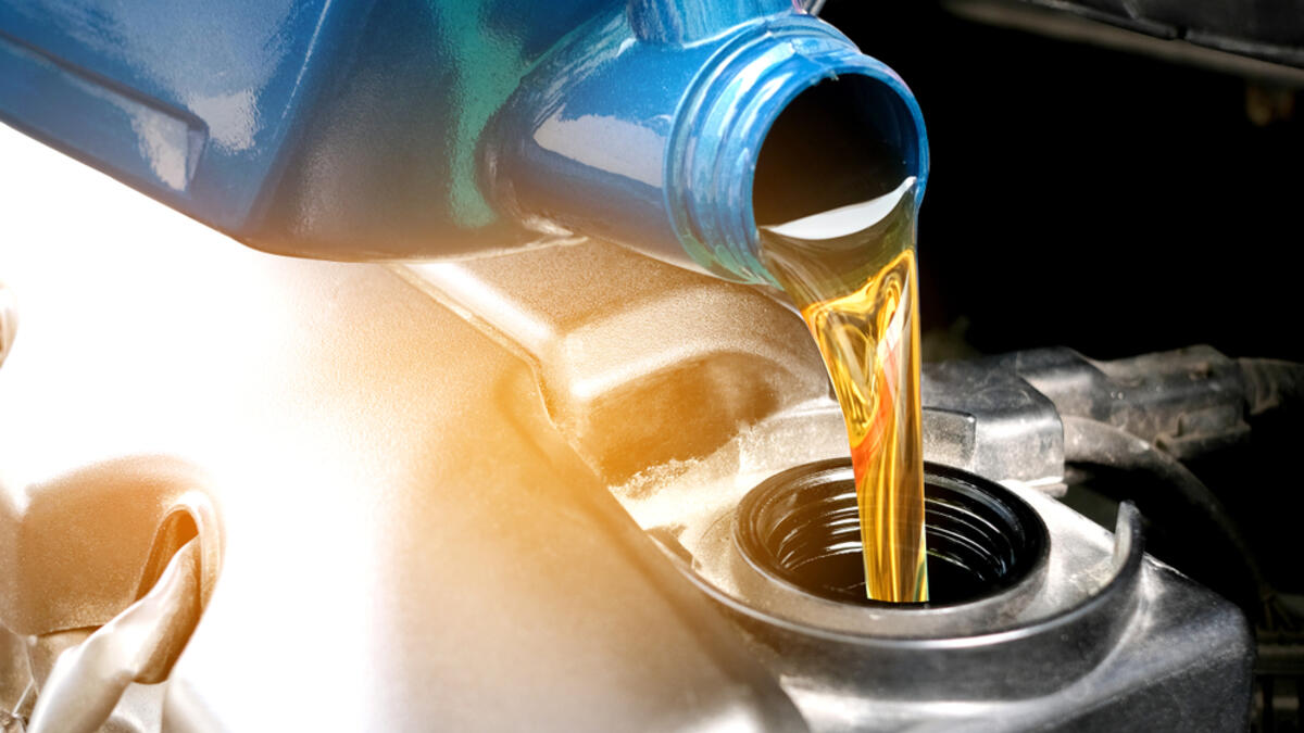3. Car engine oil