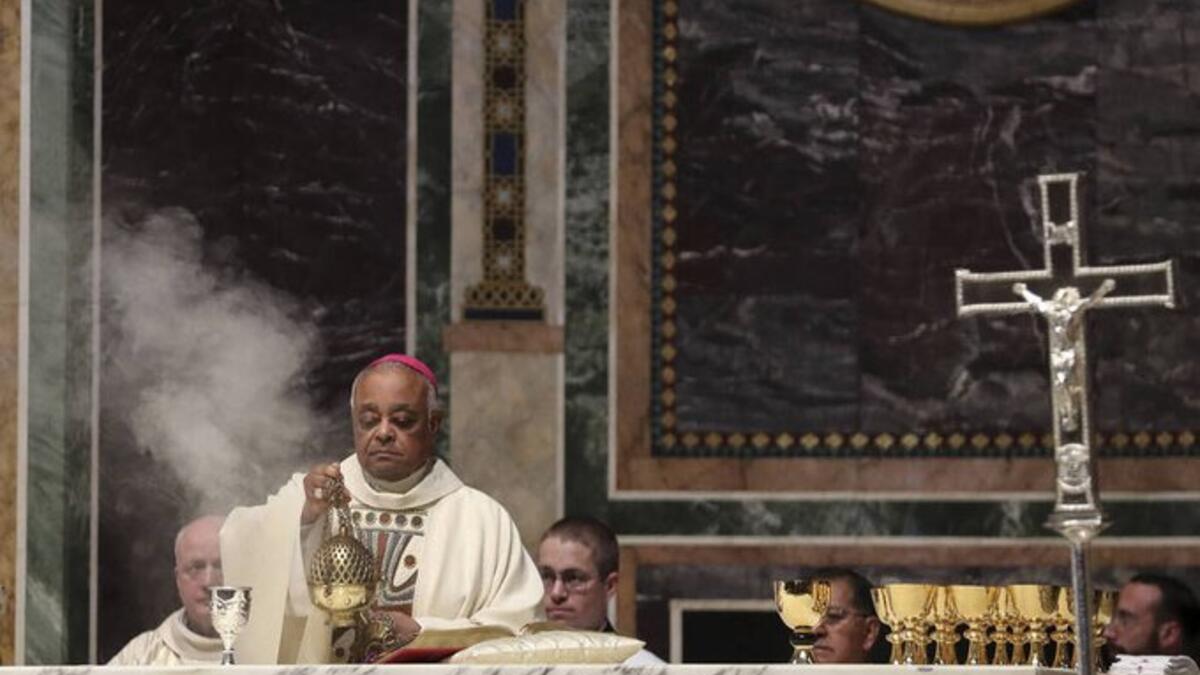 Wilton Gregory, as archbishop of Atlanta, asked for an action plan in 2015 to help boost Pope Francis’s encyclical on climate change. (Twitter)