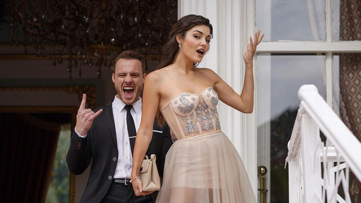 Hande Erçel and Kerem Bürsin