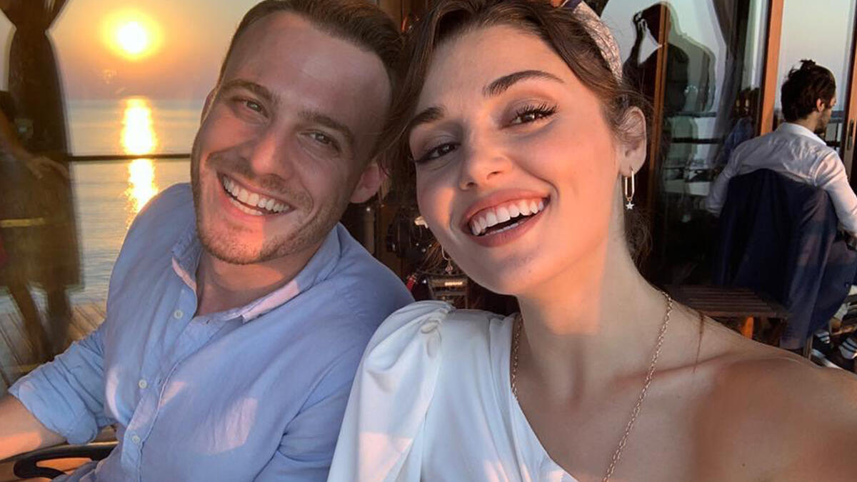 Hande Erçel and Kerem Bürsin