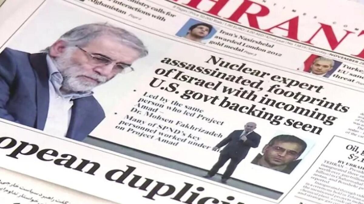 وتم إيقافه في عام 2003، وفقًا للوكالة الدولية للطاقة الذرية، على الرغم من أن نتنياهو قال إنّ الوثائق التي تم الحصول عليها في عام 2018 أظهرت أن فخري زادة تابع العمل سرًا في مشروع "آماد".