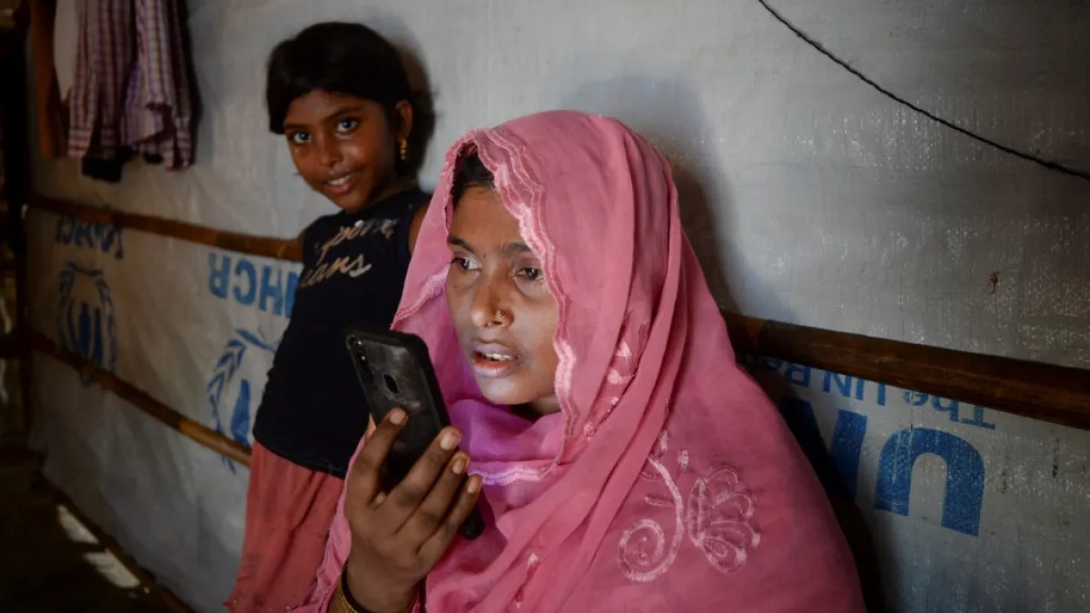 Stay in a squalid refugee camp -- hopeless, starving, and made to feel a burden -- or leave, risking death, rape, human trafficking and months at sea to reach a husband you've never met. This is the bleak choice many Rohingya women, already scarred from fleeing persecution in Myanmar, are now facing.  Munir UZ ZAMAN / AFP