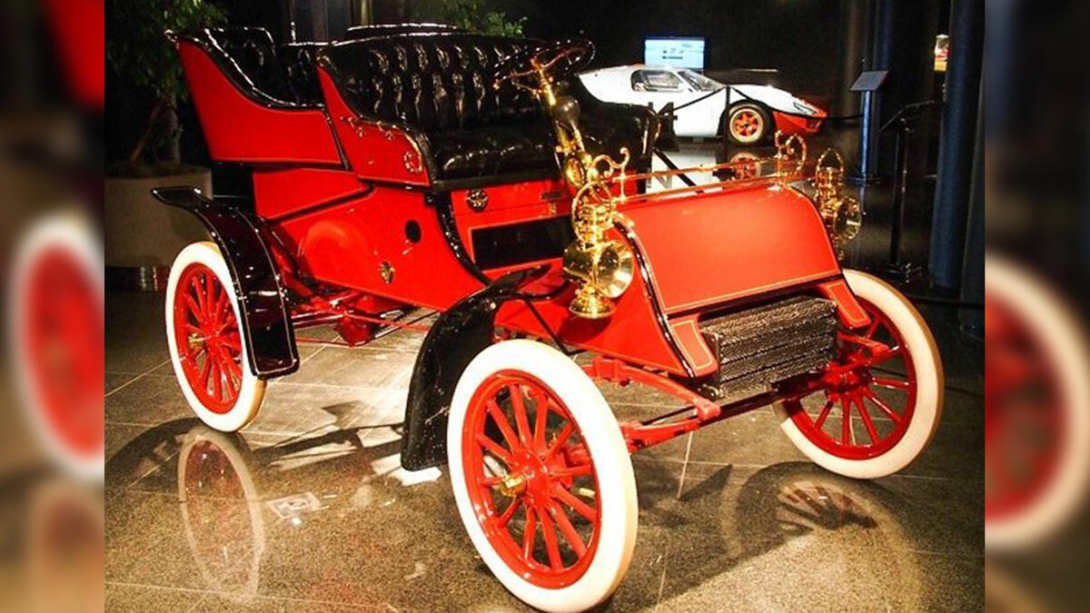 6. First Ford car: