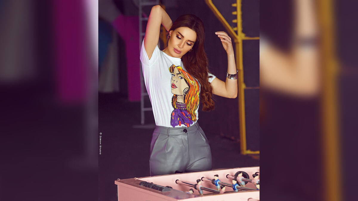 Cyrine Abdel Nour channels her inner fashionista