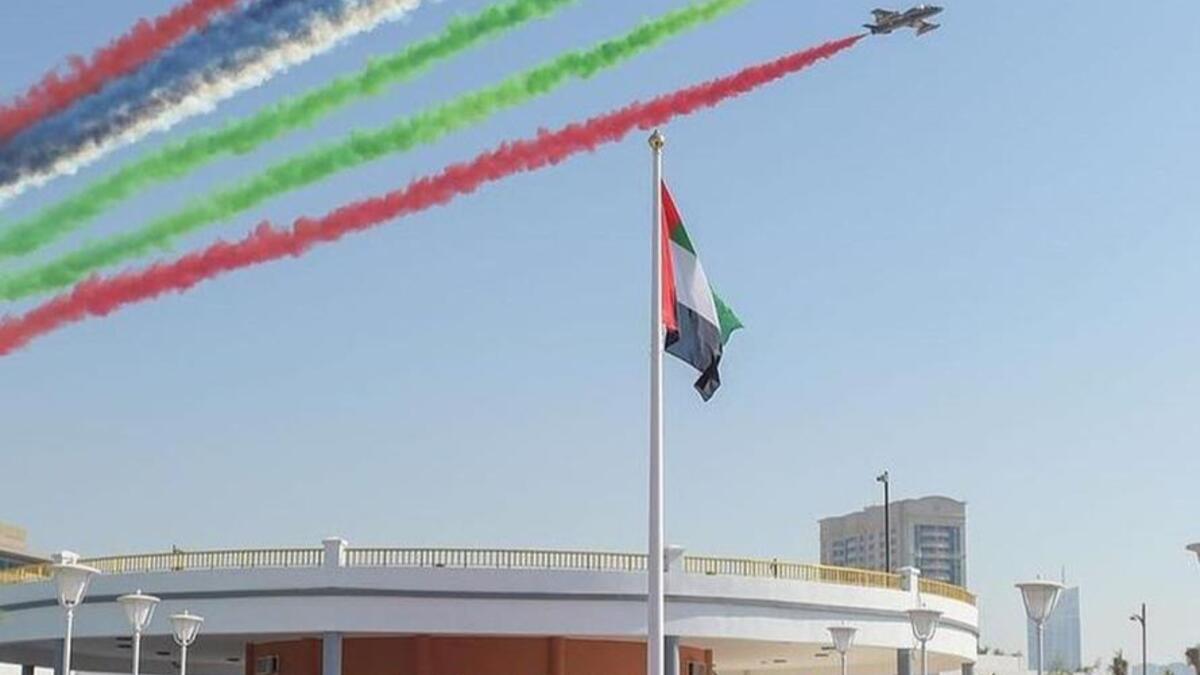 UAE national day celebration. (Twitter)