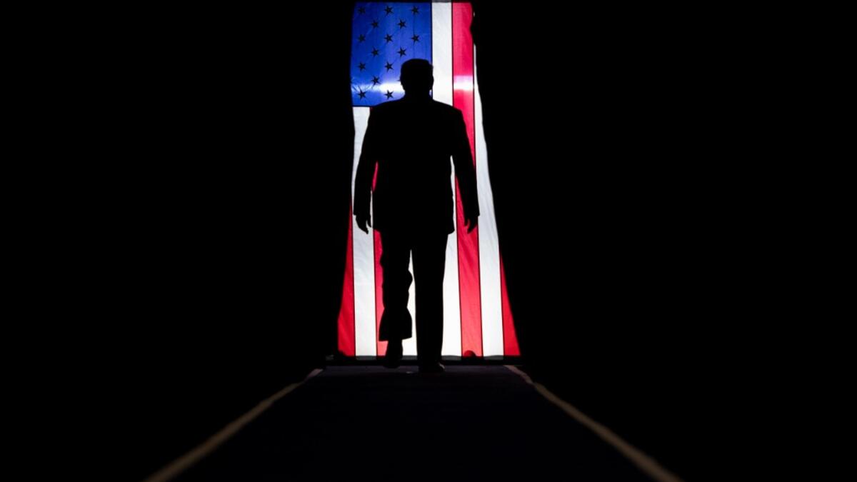 AFP presents a retrospective photo package of 60 pictures marking the 4-year presidency of President Trump. US President Donald Trump arrives for a "Keep America Great" rally at Sudduth Coliseum at the Lake Charles Civic Center in Lake Charles, Louisiana, on October 11, 2019. SAUL LOEB / AFP