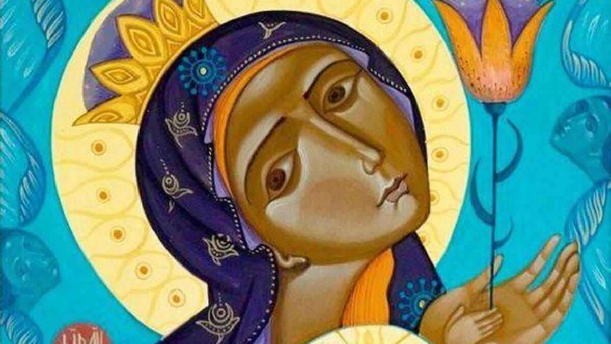 This famous image of Mary never ceases to amaze viewers (Facebook)