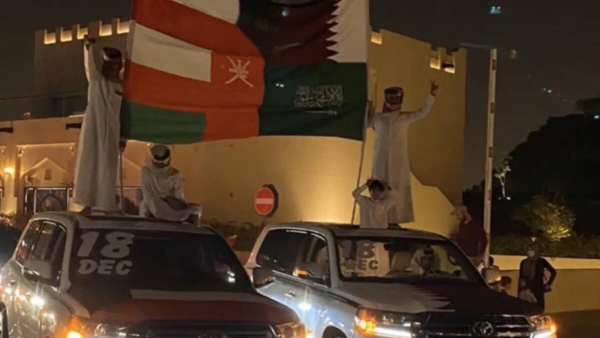 GCC people hail Saudi Arabia's lift of Qatar blockade. (Twitter)