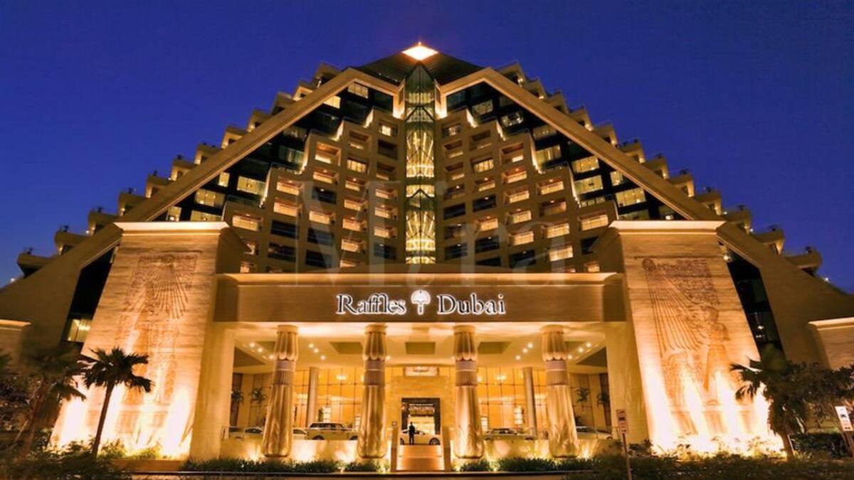 10.  Raffles Dubai (UAE)