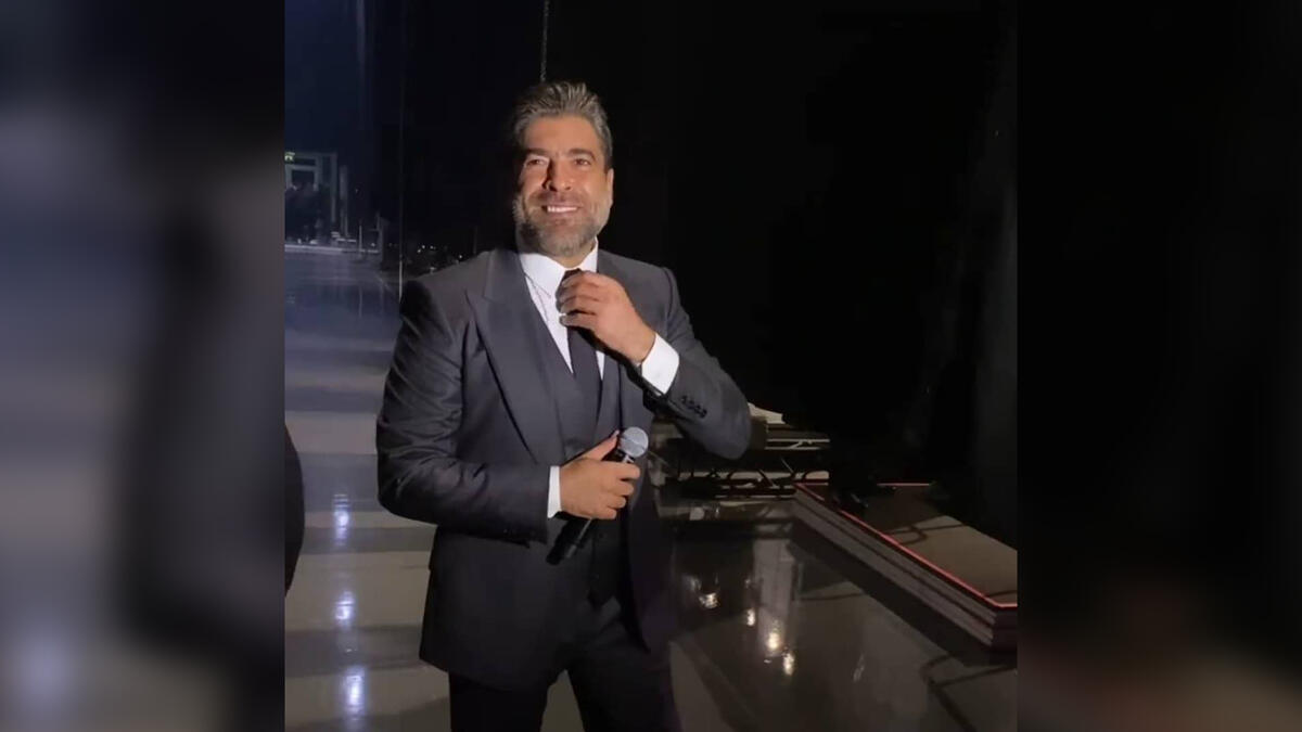 Wael Kfoury threw a concert in Dubai