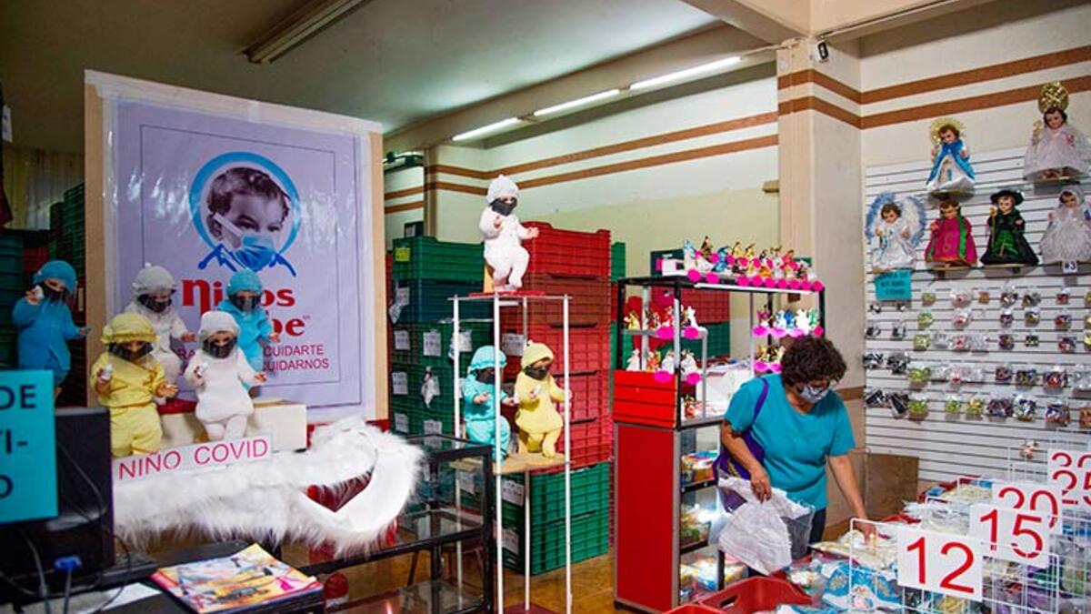 baby doll 1 View of the ¨Nino Uribe¨ traditional Mexican doll store in Mexico City. AFP