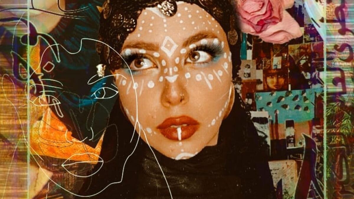 Jordanian make-up artist Alaa Bliha (Instagram)